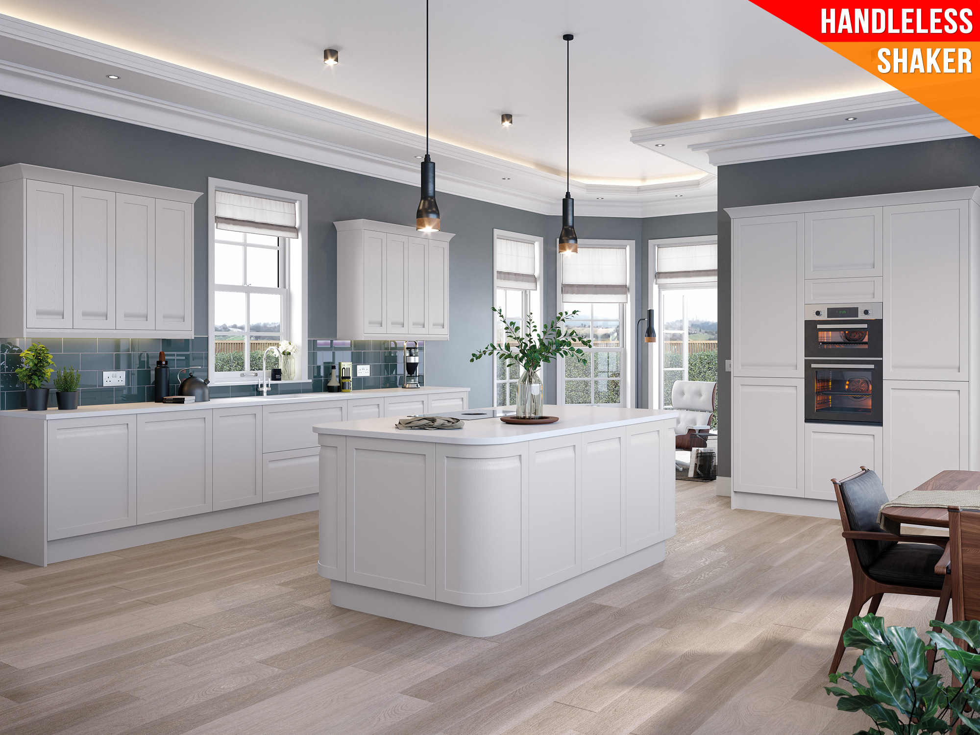 Grantham Light Grey Kitchen